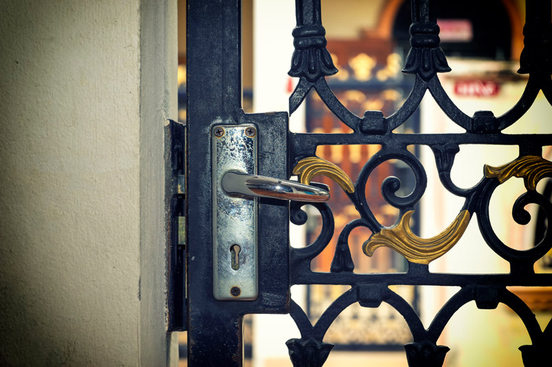 Puerta de cerrajería